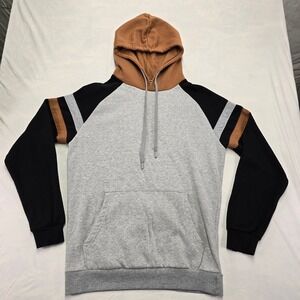 Denim & Flower Ricky Singh Colorblock Hoodie Sweatshirt Mens M‎